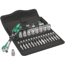 Wera dopsleutelset inch 8100 SA 9 zyklop speed-ratelset 1/4