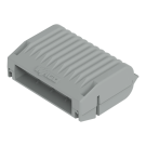 Wago kabelaftak gelbox max 4mm² grijs (207-1332)