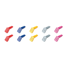 KNIPEX ColorCode clips kleurenmix 1 – set 10 stuks (00 61 10 C V01)