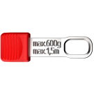 KNIPEX tetheredTool Clips voor KNIPEXtend handgreep rood - per 10 stuks (006210TR)