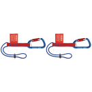 KNIPEX beveiligingsset 2 lussen met vaste haak (005006TBK)