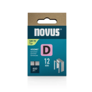 Novus niet met platte draad D 53Fx12mm 600 stuks (042-0791)