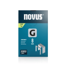 Novus niet met platte draad G 11x8mm 5000 stuks (042-0766)