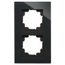 Kopp HK07 afdekraam glas 2-voudig zwart