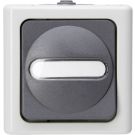 Kopp blue electric wisselschakelaar ip44 grijs