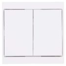 Kopp Malta serieschakelaar arctic wit