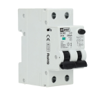 EMAT aardlekautomaat 1-polig+nul 10A C-kar 100mA 2 modules (85006413)