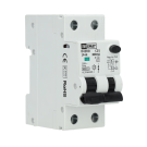 EMAT aardlekautomaat 1-polig+nul 25A C-kar 300mA 2 modules (85006429)