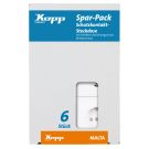 Kopp MALTA stopcontact 1-voudig randaarde en kinderbeveiliging - per 6 stuks arctic wit (923413051)