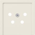 JUNG centraalplaat ptt/telefoon - as500 crème wit (A561NTF)