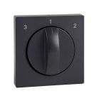 Schneider-Merten systeem M centraalplaat voor ventilatorschakelaar - antraciet (MTN437114)
