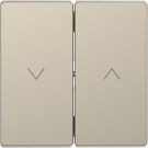 Schneider-Merten D Life seriewip voor jaloezieschakelaar - sahara (MTN3855-6033)