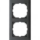 Schneider-Merten M-Pure 2-voudig afdekraam - antraciet (MEG4020-3614)