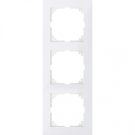 Schneider-Merten M-Pure 3-voudig afdekraam - polarwit glanzend (MEG4030-3619)