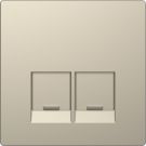 Schneider-Merten D Life centraalplaat 2-voudig - sahara (MTN4572-6033)