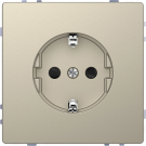 Schneider Electric D Life wandcontactdoos met kinderbeveiliging - sahara (MTN2300-6033)