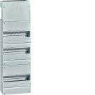 Hager Vision groepenkast leeg 3-rijen 36 modules met DIN-rail 220x695x89mm (VKG23S)
