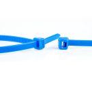 WKK tie wraps 3.6x300mm blauw - per 100 stuks (110194671)