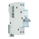 Hager installatieautomaat 1-polig+nul 10A B-kar 4,5kA (MHN510)