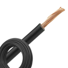 Aansluitdraad 2.5 mm2 zwart per 5 meter