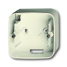 Busch-Jaeger opbouwbak met bodem 1-voudig - SI crème (1701-212)