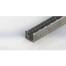 Niedax Group kabelgoot 60x70mm (HxB) sendz. verz. excl. koppeling - lengte 3 meter (160159)