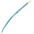 Aansluitdraad H07V2-K 4mm² twin blauw 490/350 mm soepele kern en geperste uiteinden