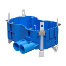 ABB dubbele hollewand inbouwdoos Ø16/19/20mm 50mm (HW252-F) (HW252-F)