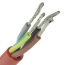 Siliconenkabel SiHF 4x0.75mm² per meter