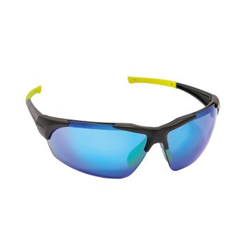 Cerva Halton veiligheidsbril - spiegelblauw (0501 0542 45999)