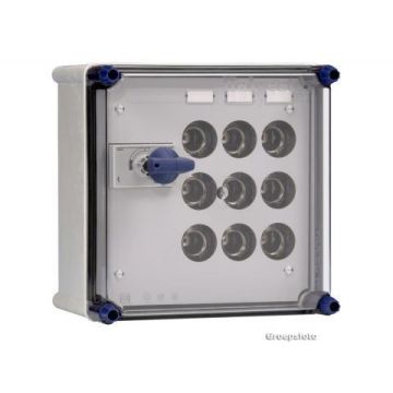 Eaton Halyester krachtgroepenkast GKS405 63A/5X25A