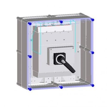 Eaton Holyester schakelkast 6703610 met NZM4