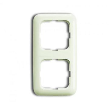 ABB Busch-Jaeger afdekraam 2-voudig - SI crème (2512-212-506)