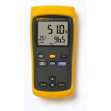 FLUKE 1-2 Digitale thermometer - 1 kanaal 50HZ (1281142)