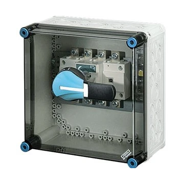 Hensel Mi lastschakelaarkast 160A 4-polig met PE-klemmen (Mi 7257)