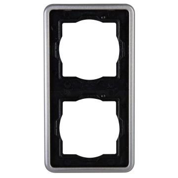 Kopp VISION afdekraam 2-voudig staal