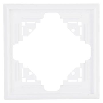 Kopp MALTA afdekraam 1-voudig arctic wit