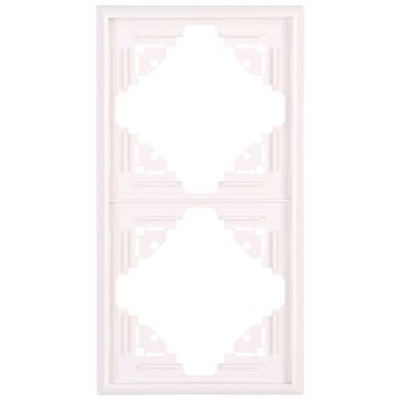 Kopp MALTA afdekraam 2-voudig wit