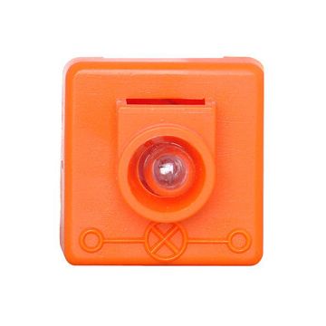 Kopp glimlampje 12-voudig oranje