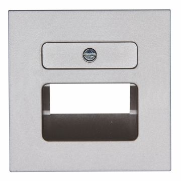 Kopp HK07 centraalplaat UAE internet/telefoon - staal (371747005)