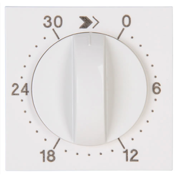 Kopp HK07 centraalplaat mechanische tijdschakelaar 30 min (313429303)