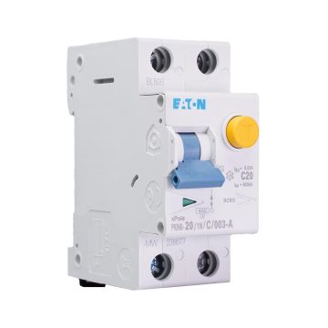 Eaton aardlekautomaat C20 30mA 1-fase (1P+N) 6kA (236677)
