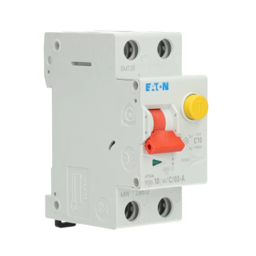 Eaton aardlekautomaat 2-polig 10A C-kar 300mA (PKN6-10/1N/C/03-A-MW)