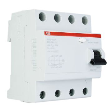 ABB aardlekschakelaar 4-polig 40A 300mA type A (0903.754)