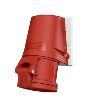 Mennekes CEE wandcontactdoos 5-polig 400V 6H 32A IP44 TwinCONTACT (32)