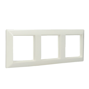 JUNG afdekraam 3 voudig - as500 alpin wit (AS583WW)