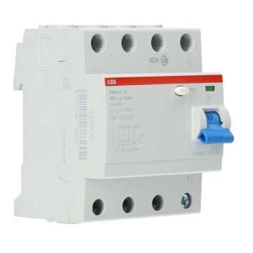 ABB Componenten aardlekschakelaar 4p 63A 30mA (F204 A-63/0.03)