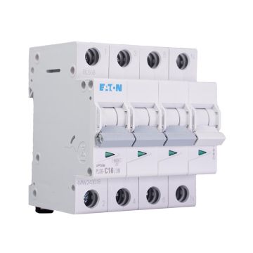 Eaton installatieautomaat C16 3-fase (3P+N) 6kA (243018)