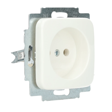 Busch-Jaeger inbouw stopcontact 1-voudig - alpin wit (2300 UC-214-500)