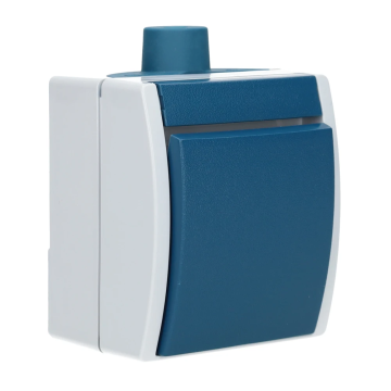 ABB Busch-Jaeger wisselschakelaar opbouw IP44 spatwaterdicht (2601/6 W-53-503)